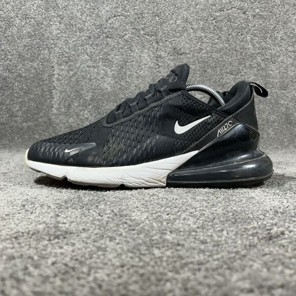 Nike Air Max 270 AH8050-002 Mens Size 11 Black White Athletic Running Shoes Used main image 10
